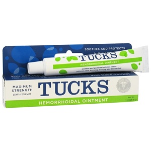 bottle of Tucks Hemorrhoid Ointment