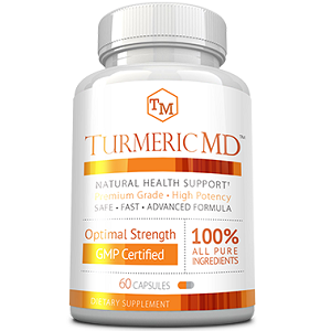 bottle of Turmeric MD