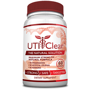 bottle of UTI Clear