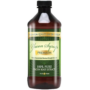 bottle of Yacon Syrup Premium