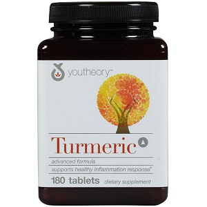 bottle of Youtheory's Turmeric Advanced Formula