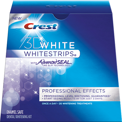 box of crest whitestrips