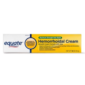 box of Equate Hemorrhoidal Cream