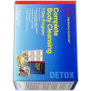box of GNC Preventive Nutrition Complete Body Cleansing Program