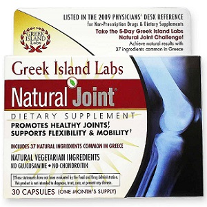 box of Greek Island Labs Natural Joint