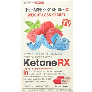 box  of Intramedics The Raspberry Ketone Rx