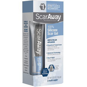 box of ScarAway Scar Diminishing Gel