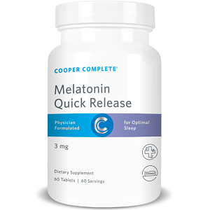 Cooper Complete Quick Release Melatonin for Jet Lag