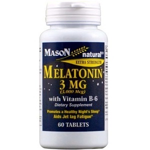 Mason Natural Melatonin for Jet Lag