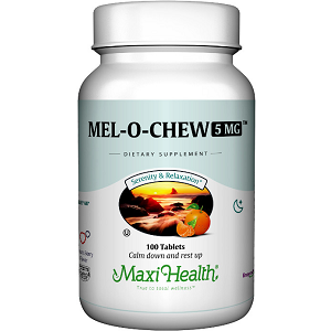 Maxi Health Mel-O-Chew for Jet Lag