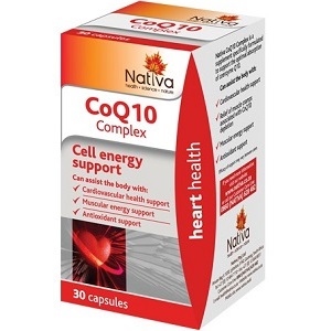 Nativa CoQ10 Complex for Health & Well-Being