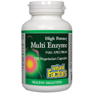 Natural Factors Multi Enzyme for IBS Relief