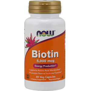 NOW Biotin for Hair Growth