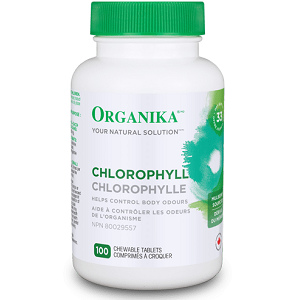 Organika Health Products Chlorophyll for Bad Breath & Body Odor