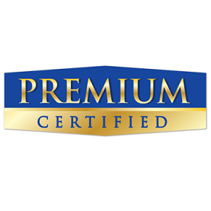 premium certified logo