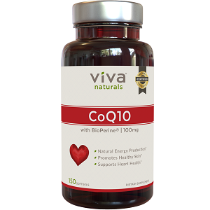 Viva Naturals CoQ10 for Health & Well-Being