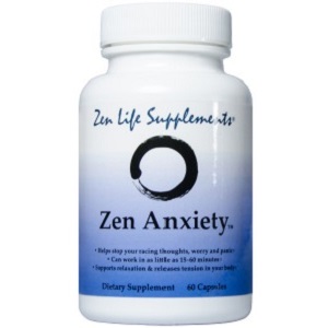 Zen Life Supplements Zen Anxiety for Anxiety Relief